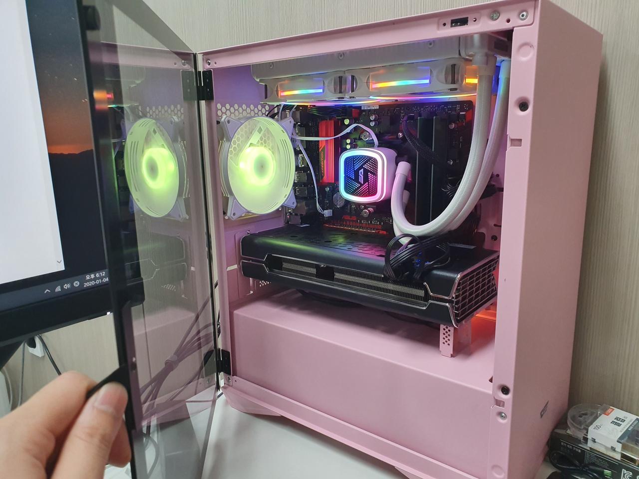 게이밍 본체 AMD3500x RTX2060 셋팅