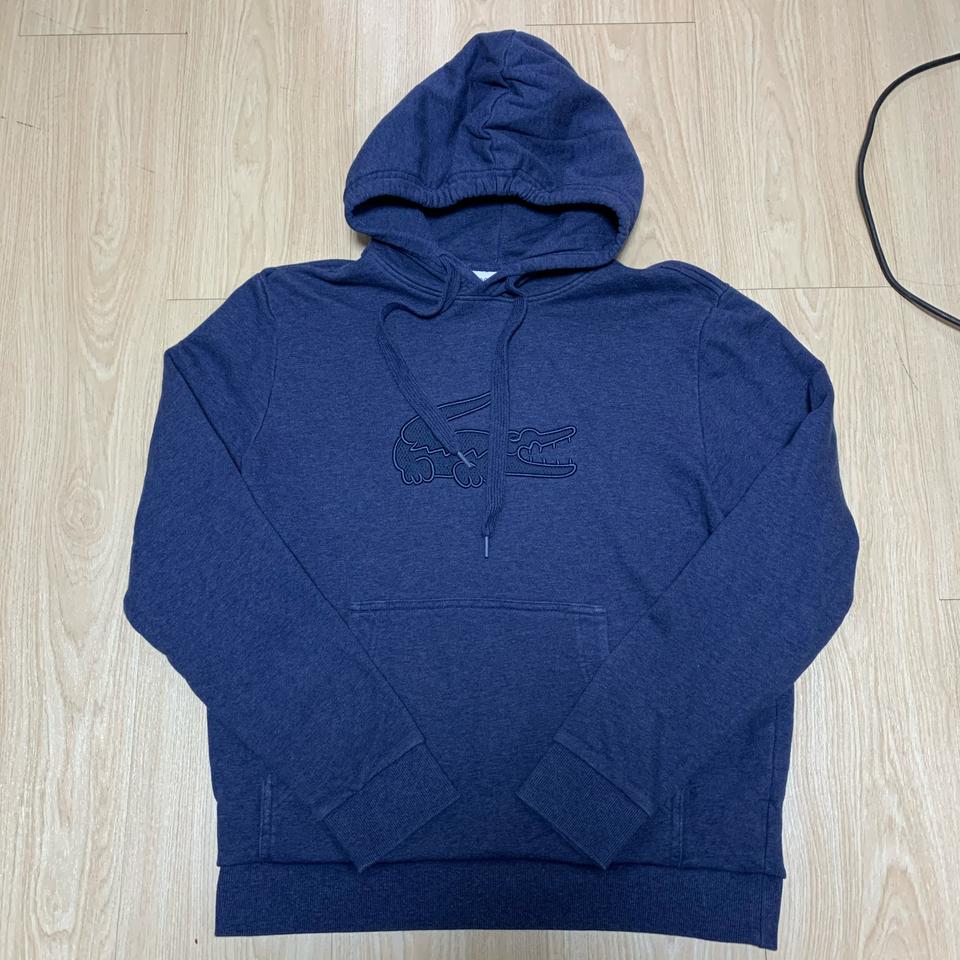 라코스테 빅로고 후드티