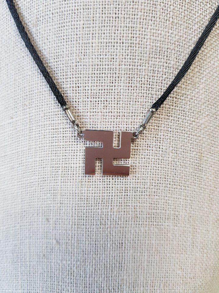 925 불교 은목걸이