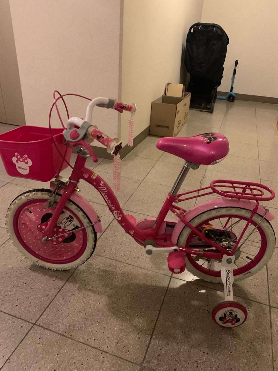 삼천리 미키키즈 16인지 여아 유아용 자전거