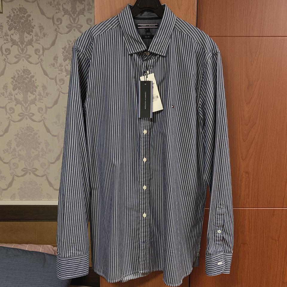 [타미힐피거] 스트라이프셔츠 정품 새제품