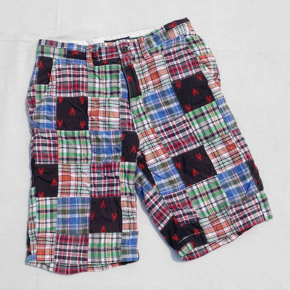 타미힐피거 랍스터 패치워크 팬츠