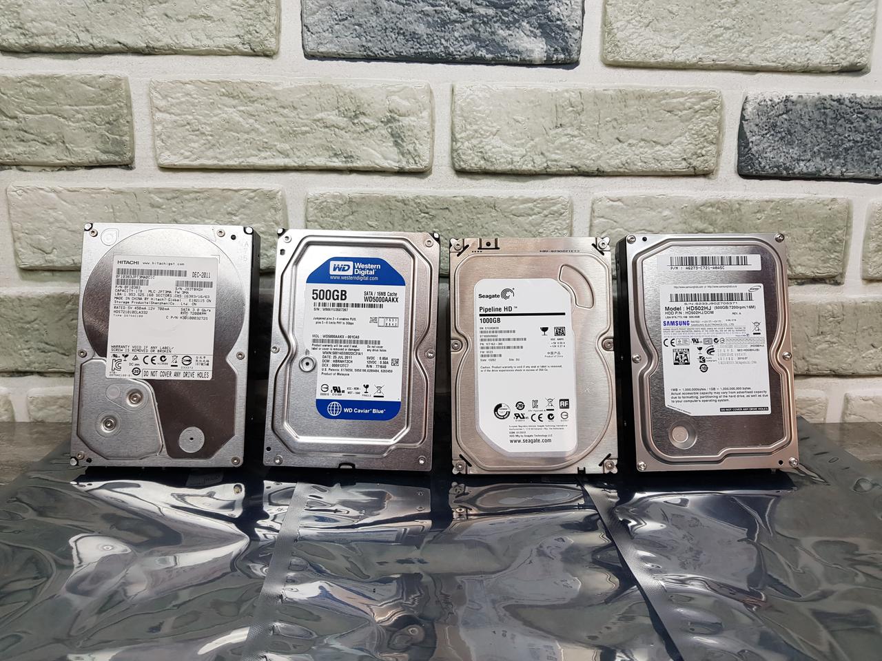 최저가♥3.5인치 하드디스크(500G)/케이블포함