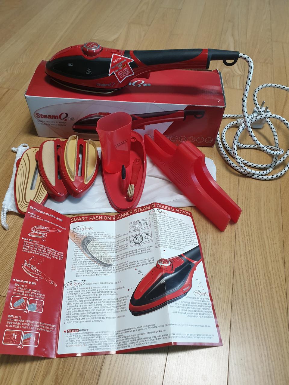 스팀큐2 더블액션 다리미(미사용)