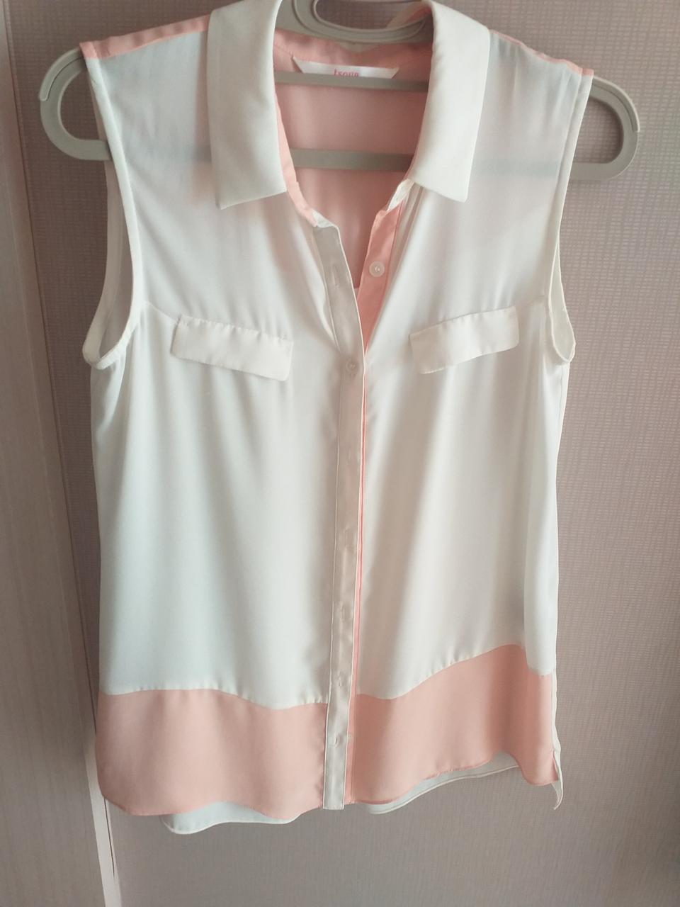 SOUP 쉬폰 민소매 블라우스