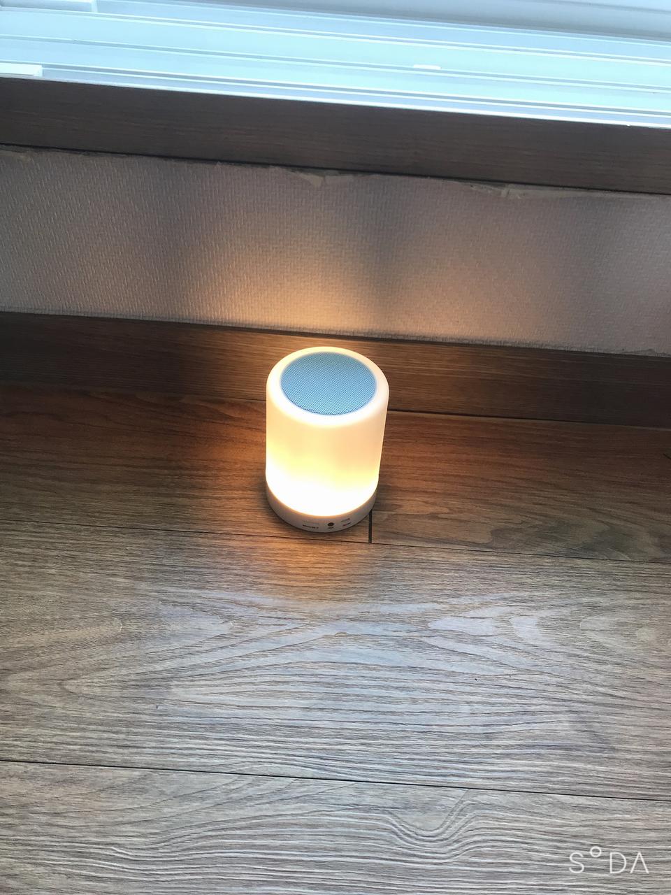 뮤지스 터치램프 블루투스 LED