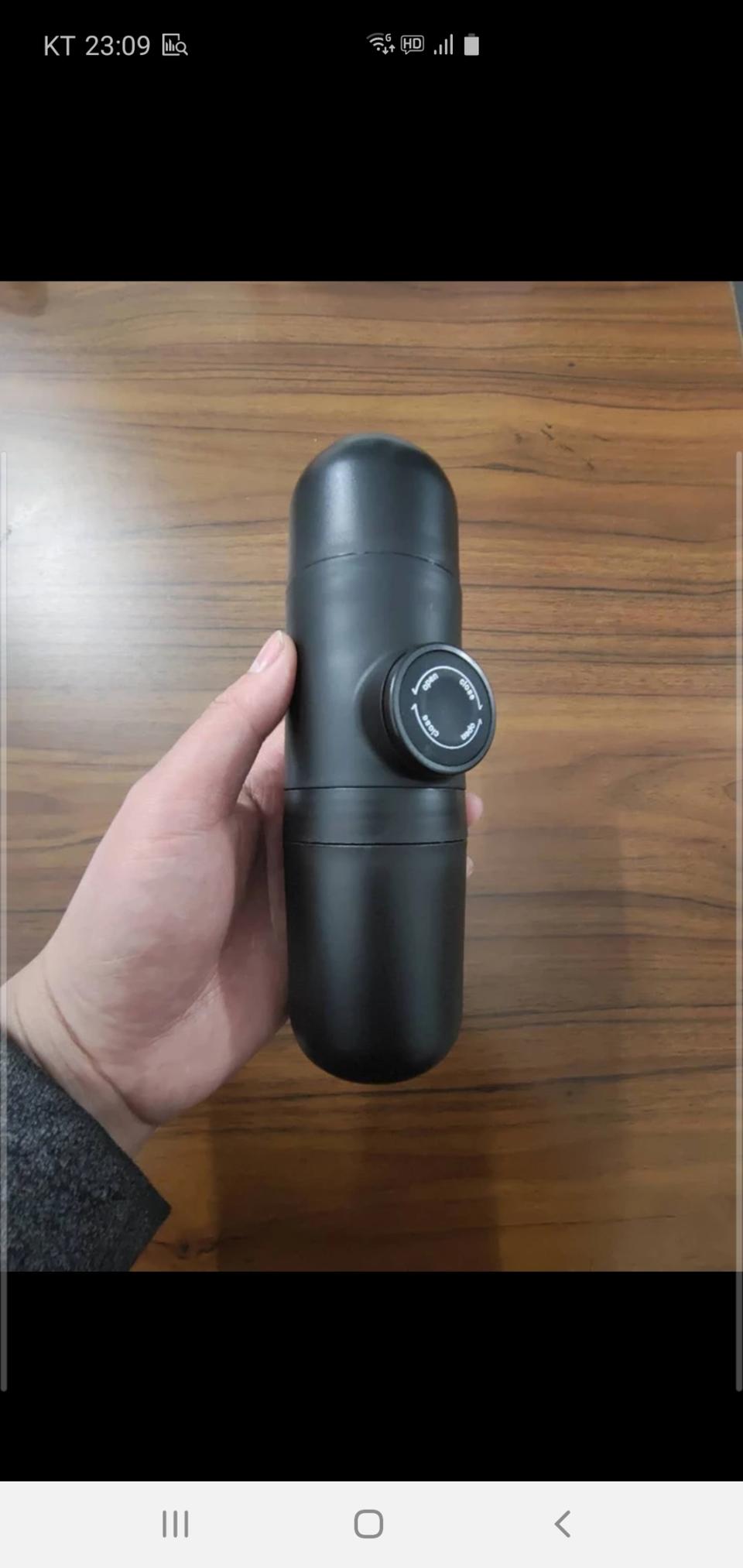 캠핑용 비박 휴대용 에소프레소 커피 머신 캠핑용 여행용 커피머신