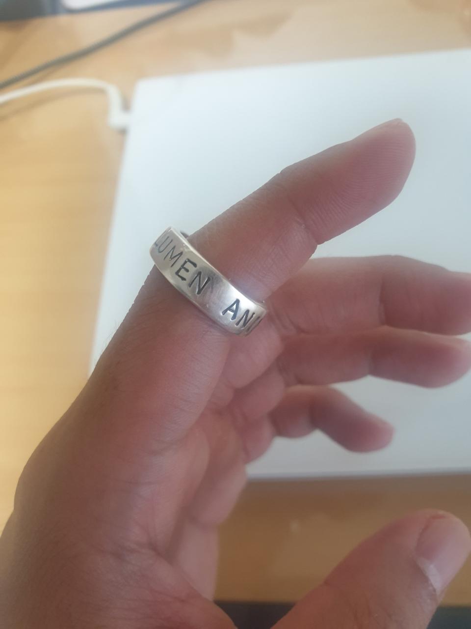 윌리앤더피 은반지 6mm