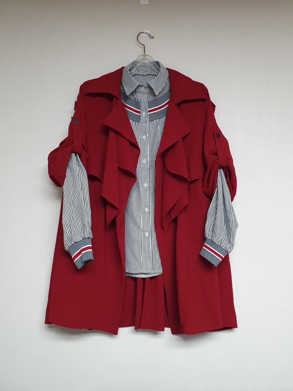 소매시보리♡줄지남방