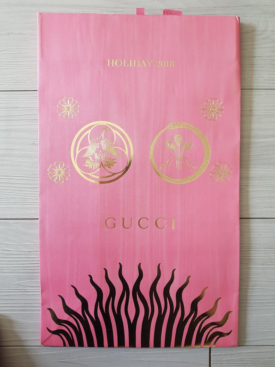 구찌 18년 한정판 핑크쇼핑백 개당 1만원 4개 