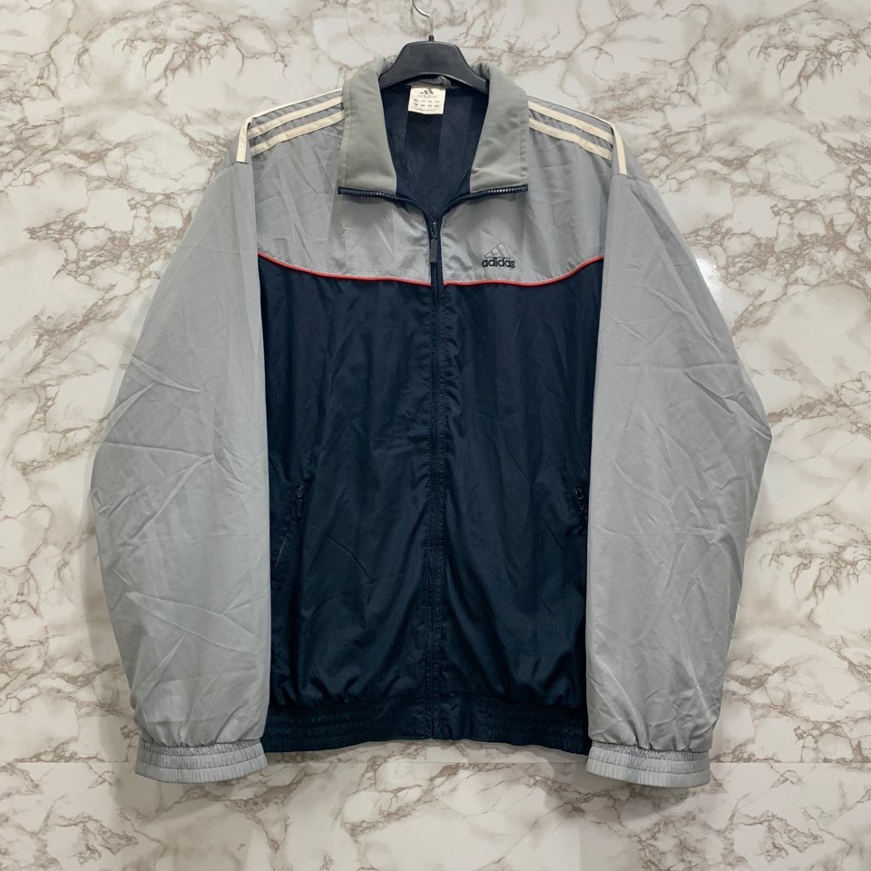 [XL] 아디다스 그레이 바람막이