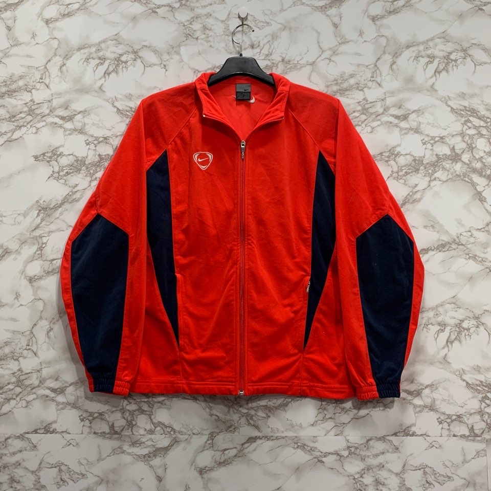 [S] 나이키 레드 플리스 집업