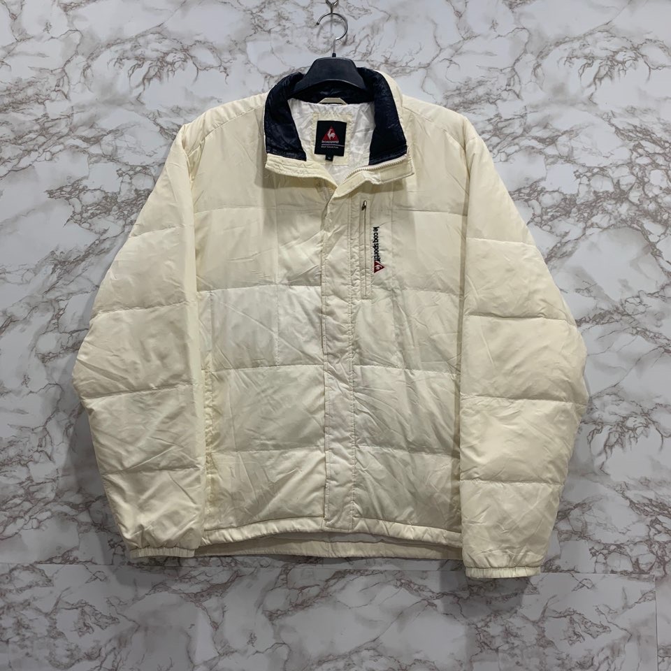 [L] 르꼬끄 아이보리 경량 패딩