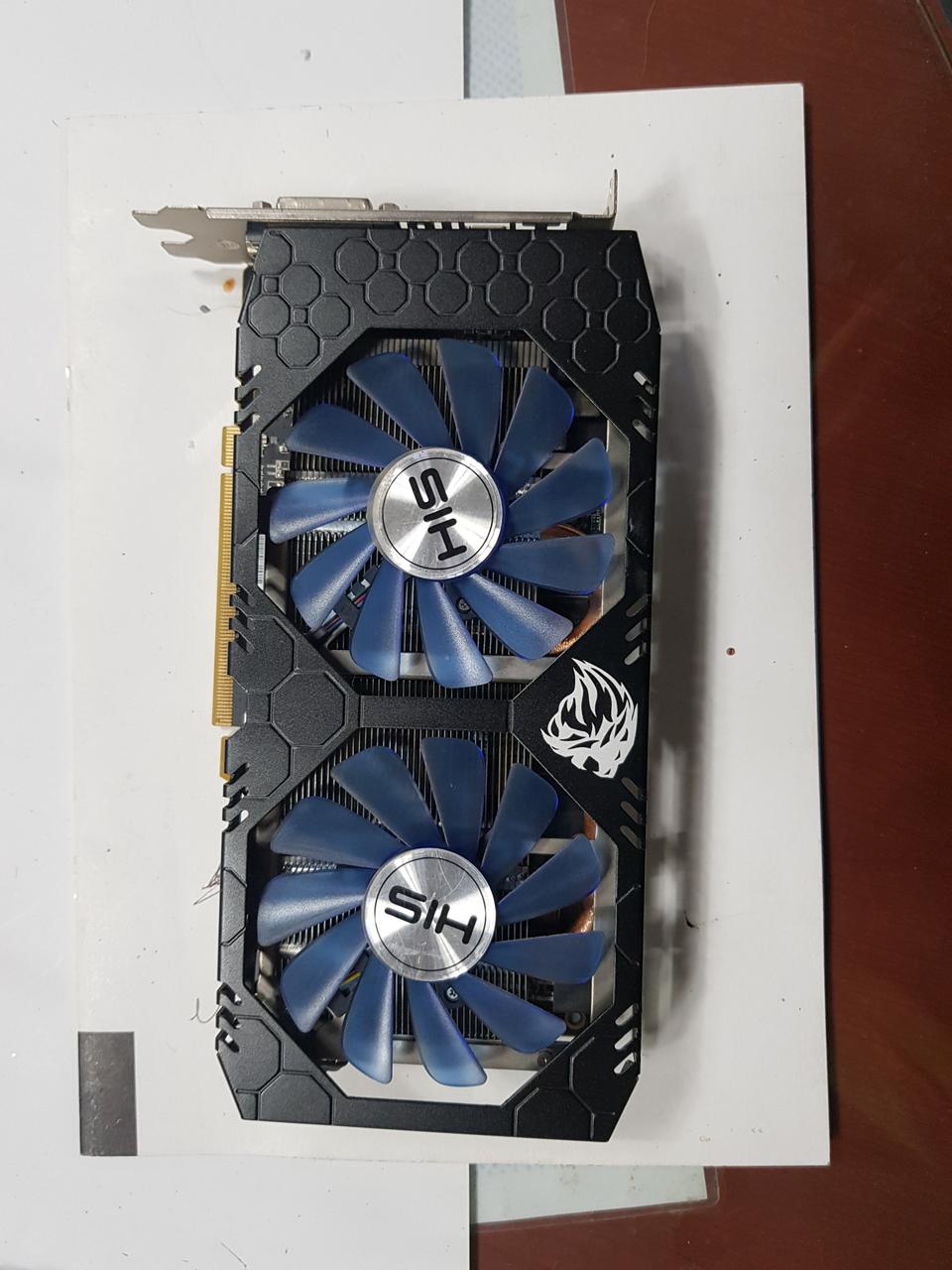 HIS rx570 IceQ X Turbo 4G그래픽카드