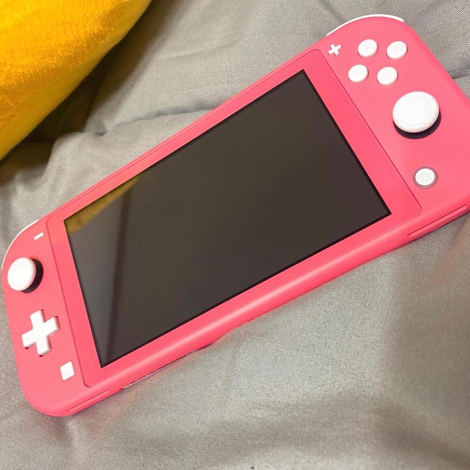 닌텐도 스위치 라이트 코랄 + 동물의숲