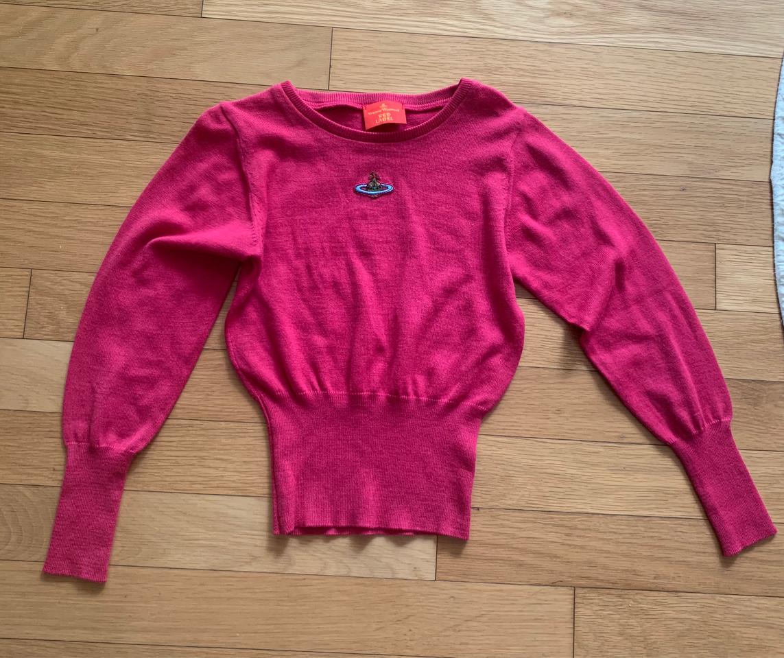 비비안웨스트우드 라나울100% 니트