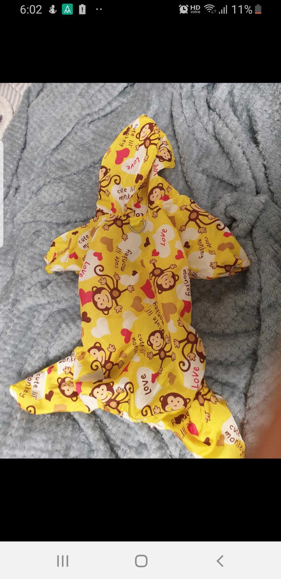 강아지비옷+우산