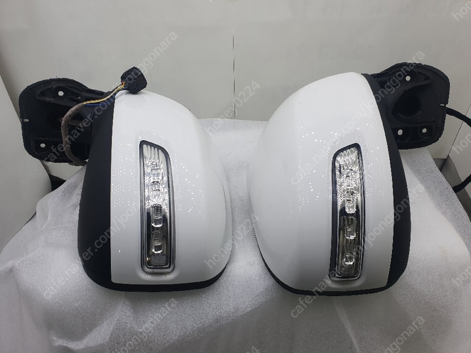 레이 전동접이 사이드미러 LED 리피터 타입  좌 우 한대분 흰색 UD