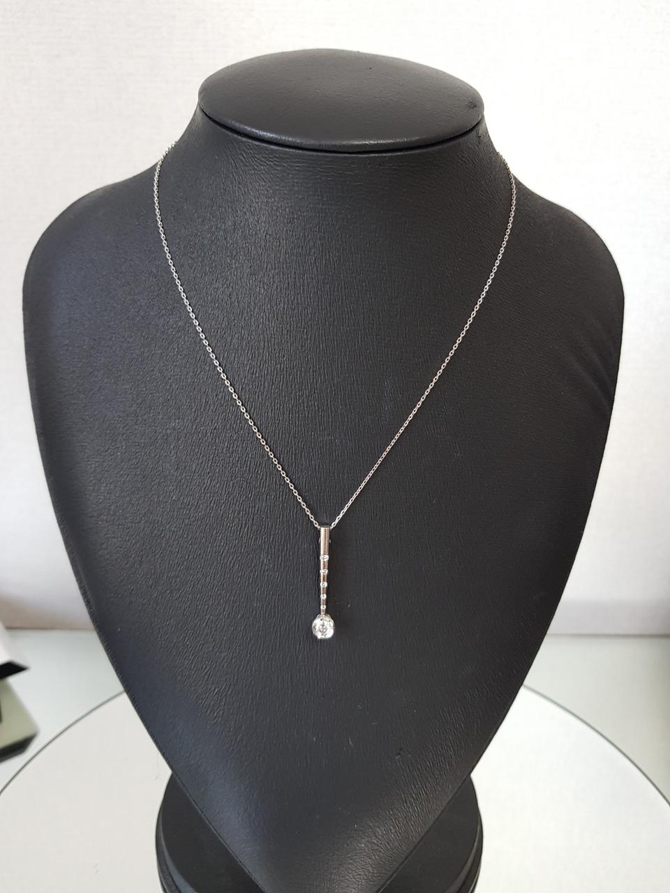 스틱큐 은목걸이