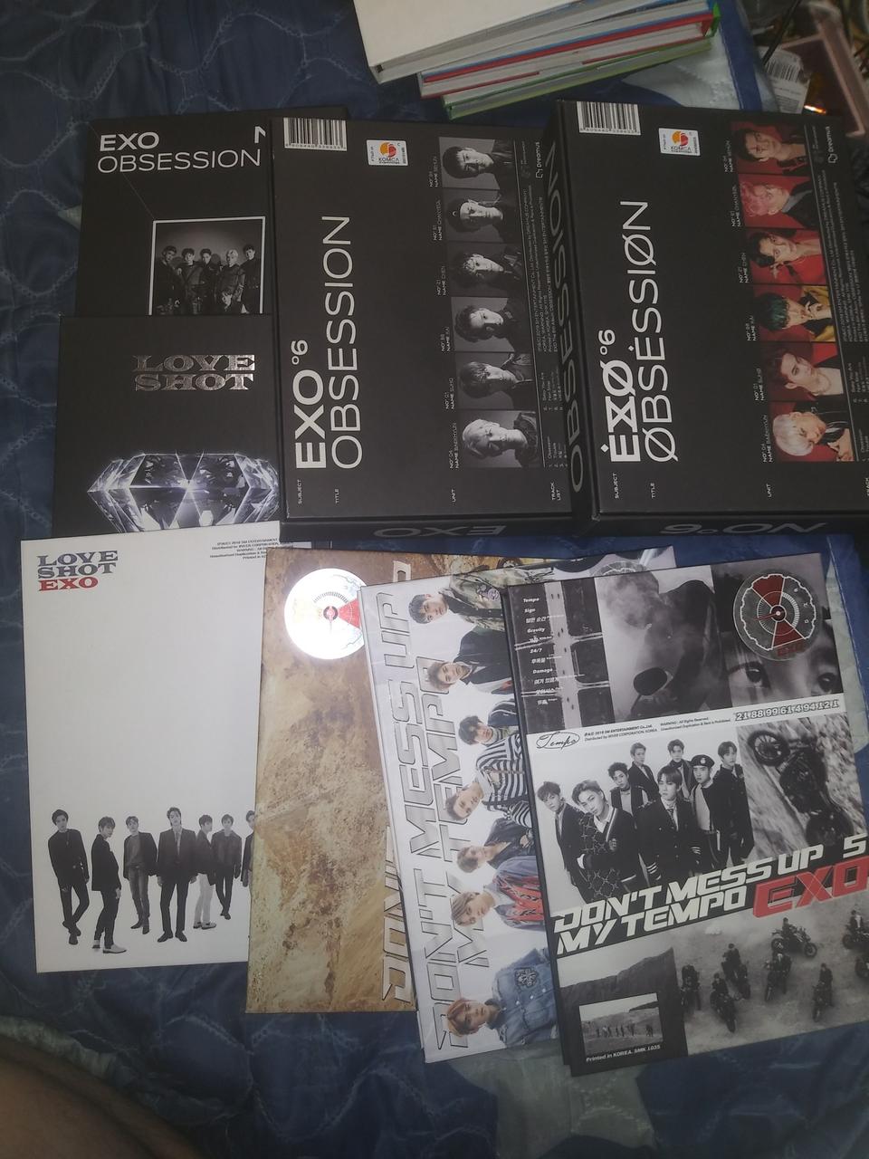 EXO CD 총 8개판매합니다