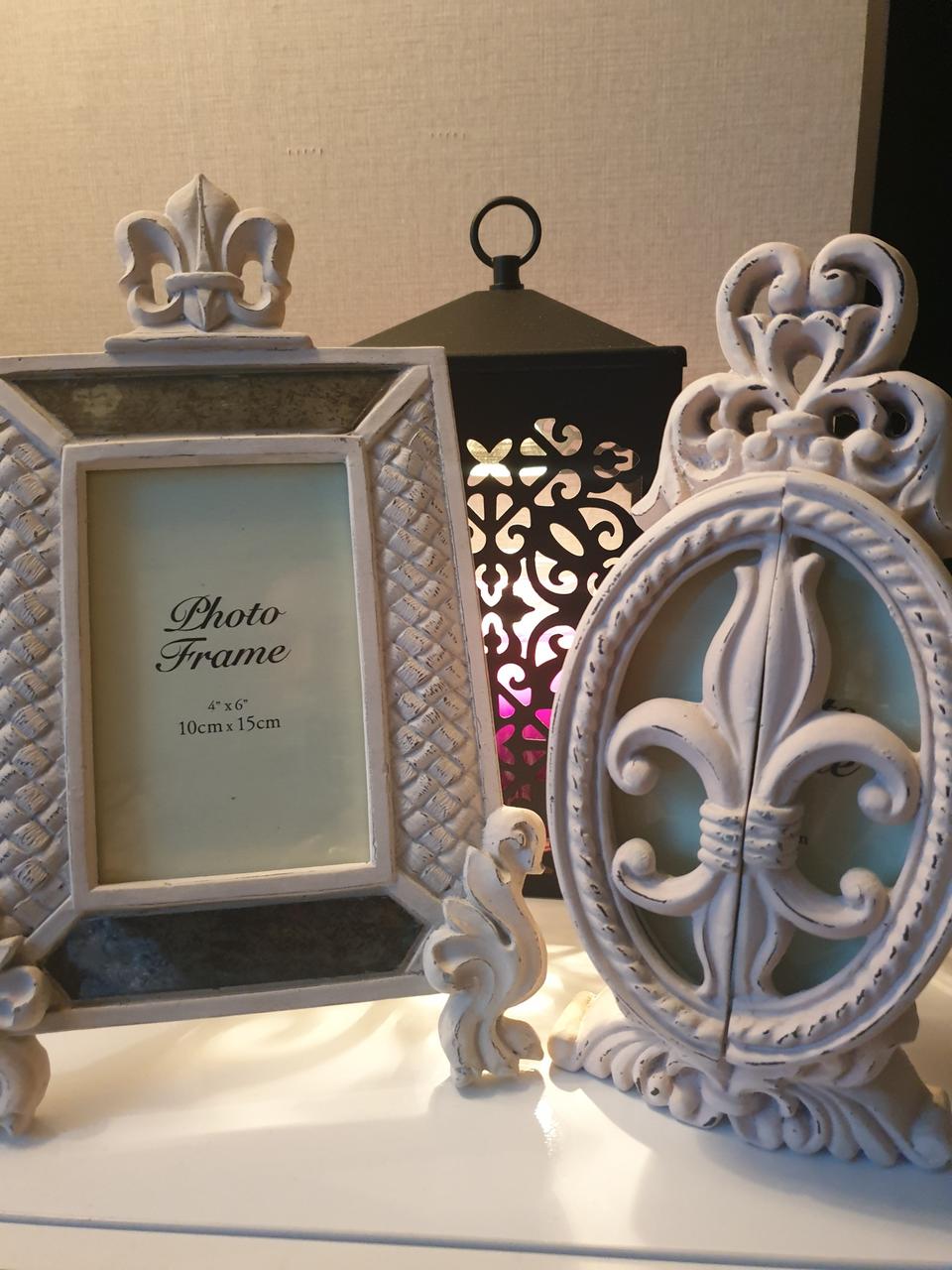 엔틱오픈형액자.쉐비액자2개