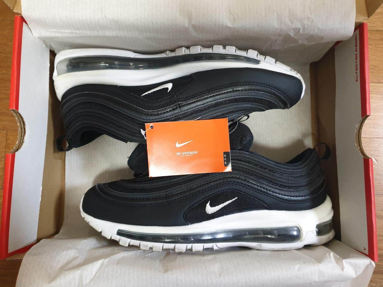나이키 에어맥스97 검흰(녹터널 애니멀)