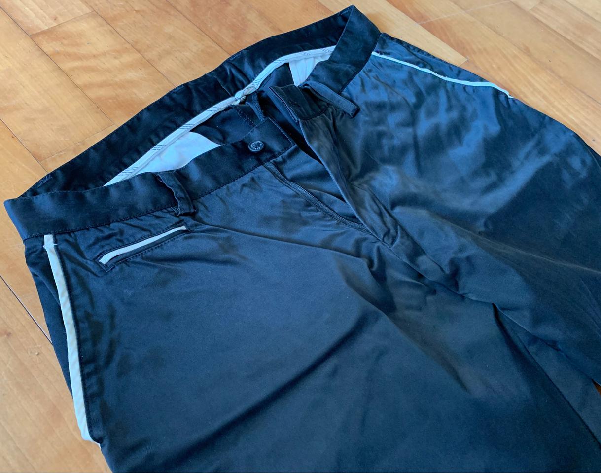 [아디다스골프]남자 검정색 골프바지 88(36)