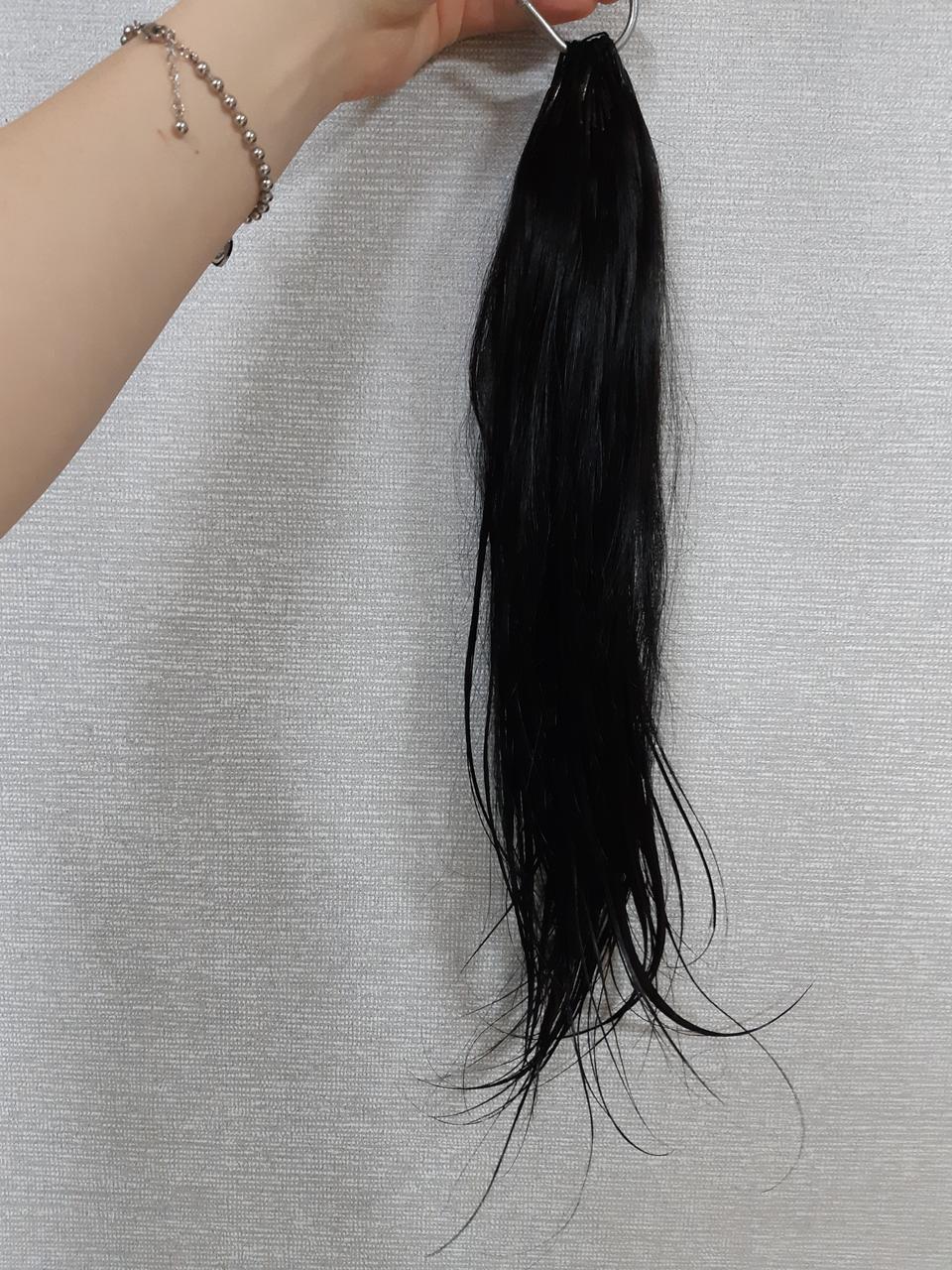 인모 붙임머리 한피스