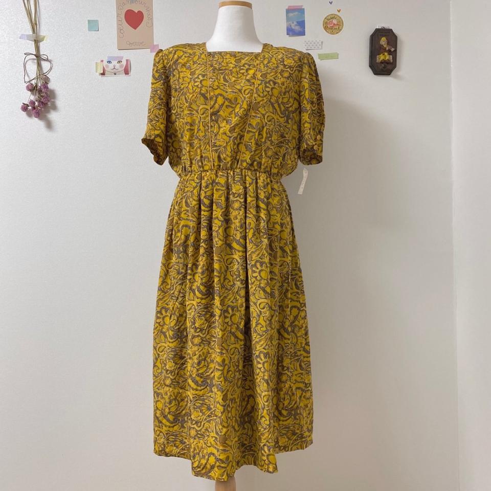 스퀘어넥 클레오파트라 롱 원피스