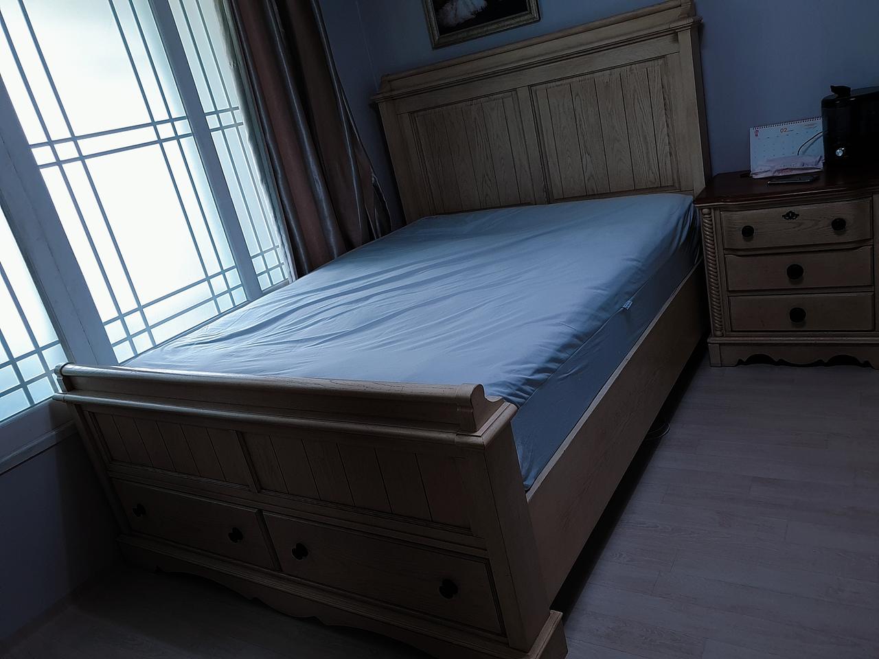 앤틱가구 침대.협탁.화장대