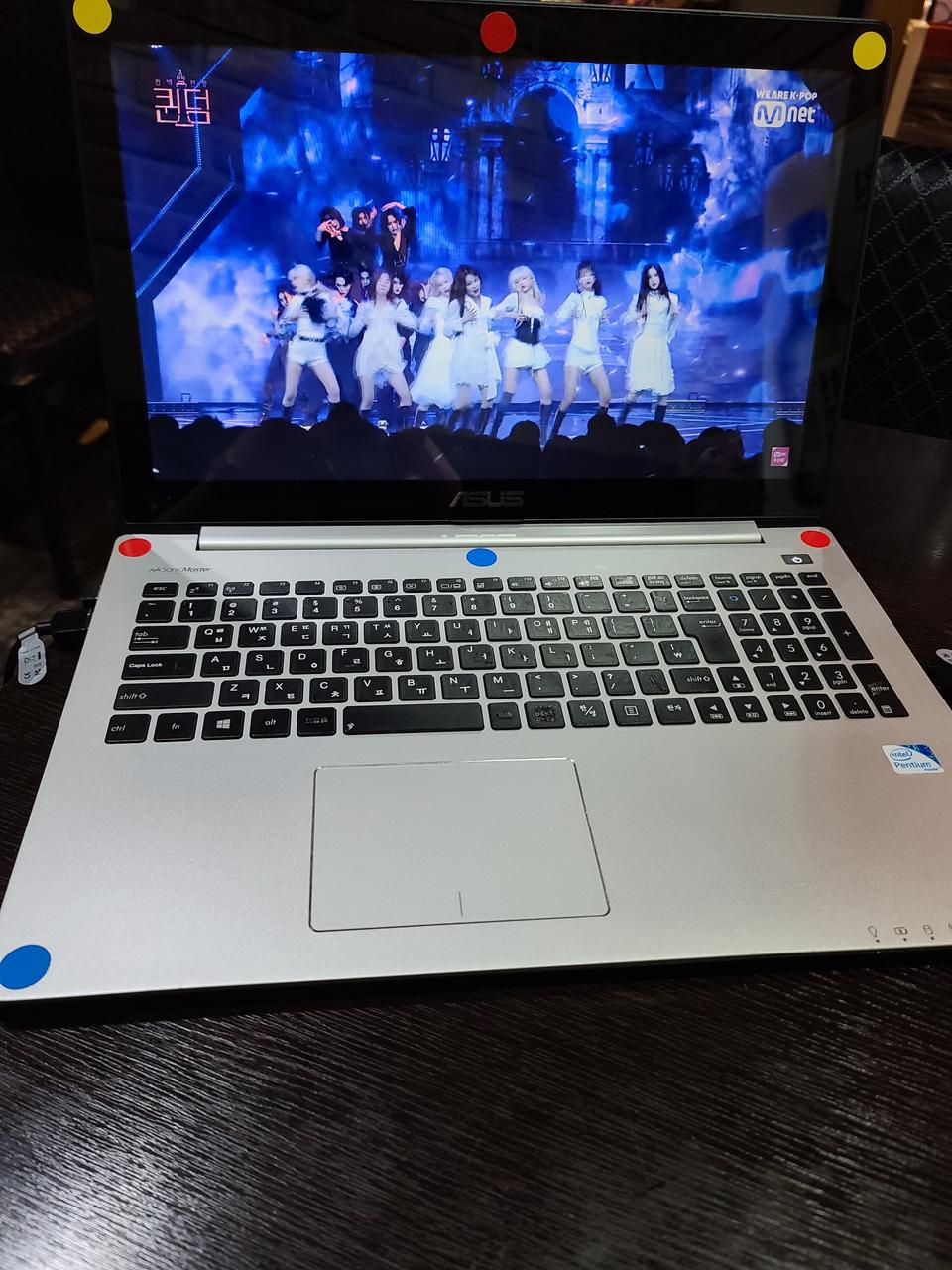 A급 에이수스 S500C 터치 노트북 15인치 팝니다