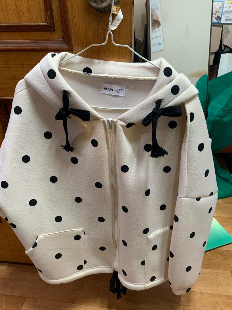 도트 네오프렌 세트 흰색