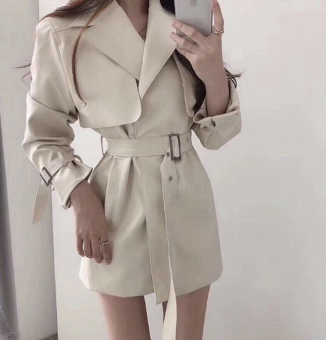 (무배)(새상품) 레더 가죽 벨트 자켓