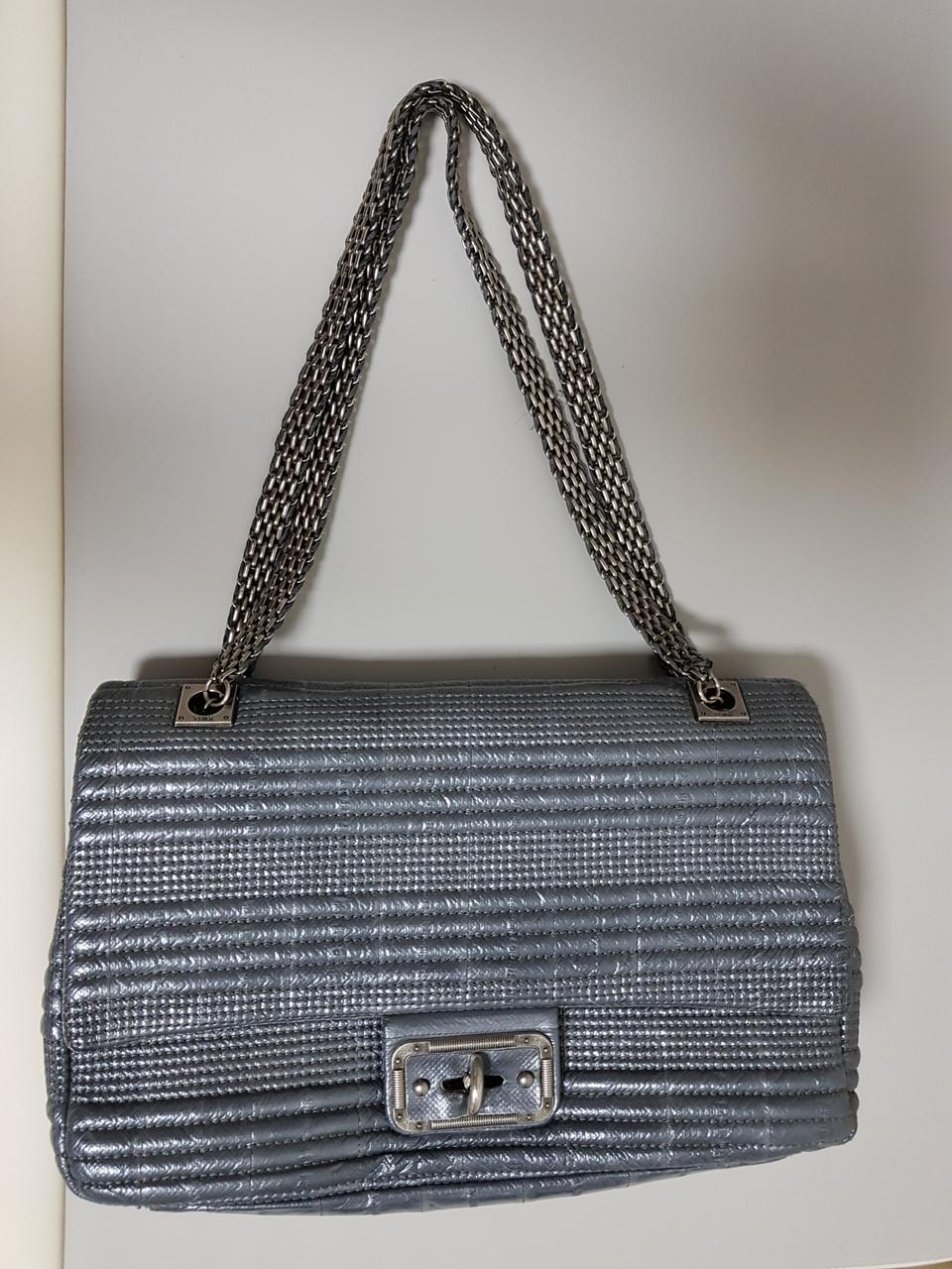 타임 장어가죽가방