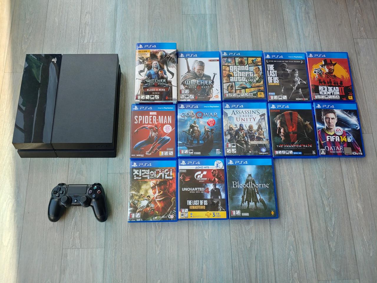 PS4 본체, 듀얼쇼크, 타이틀 일괄판매