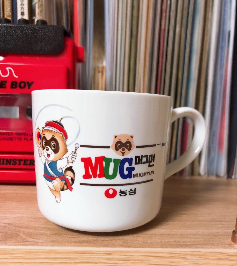 레트로컵 농심 머그면 컵