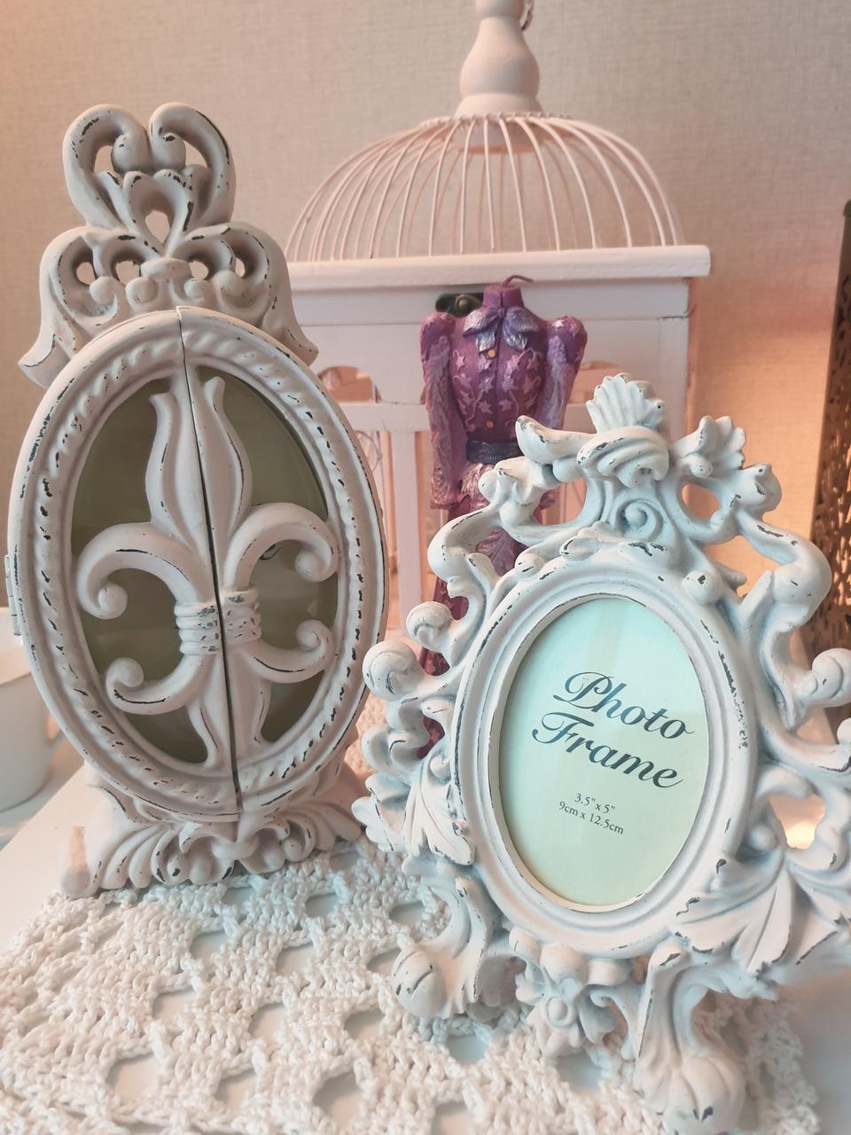 쉐비핑크빈티지 액자3p