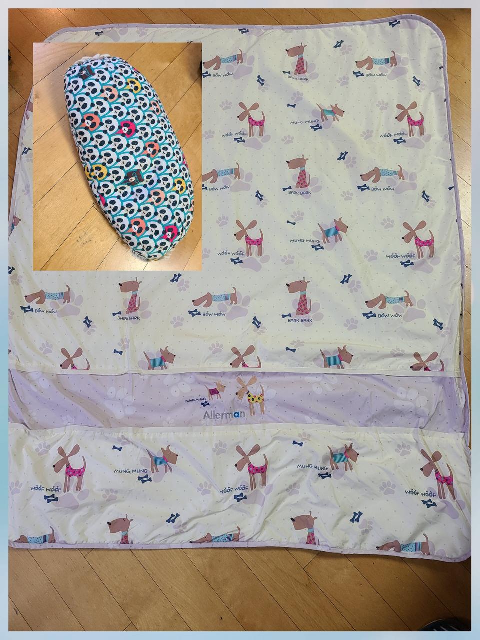 알레르망 방수요+좁쌀베개