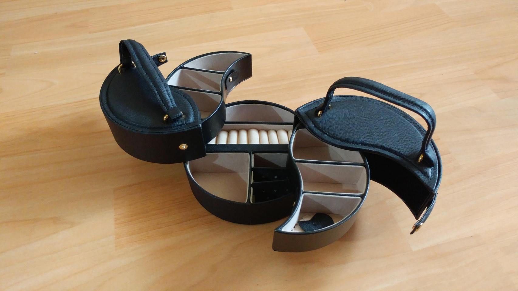 태극 원형 2단 보석함 미사용보관