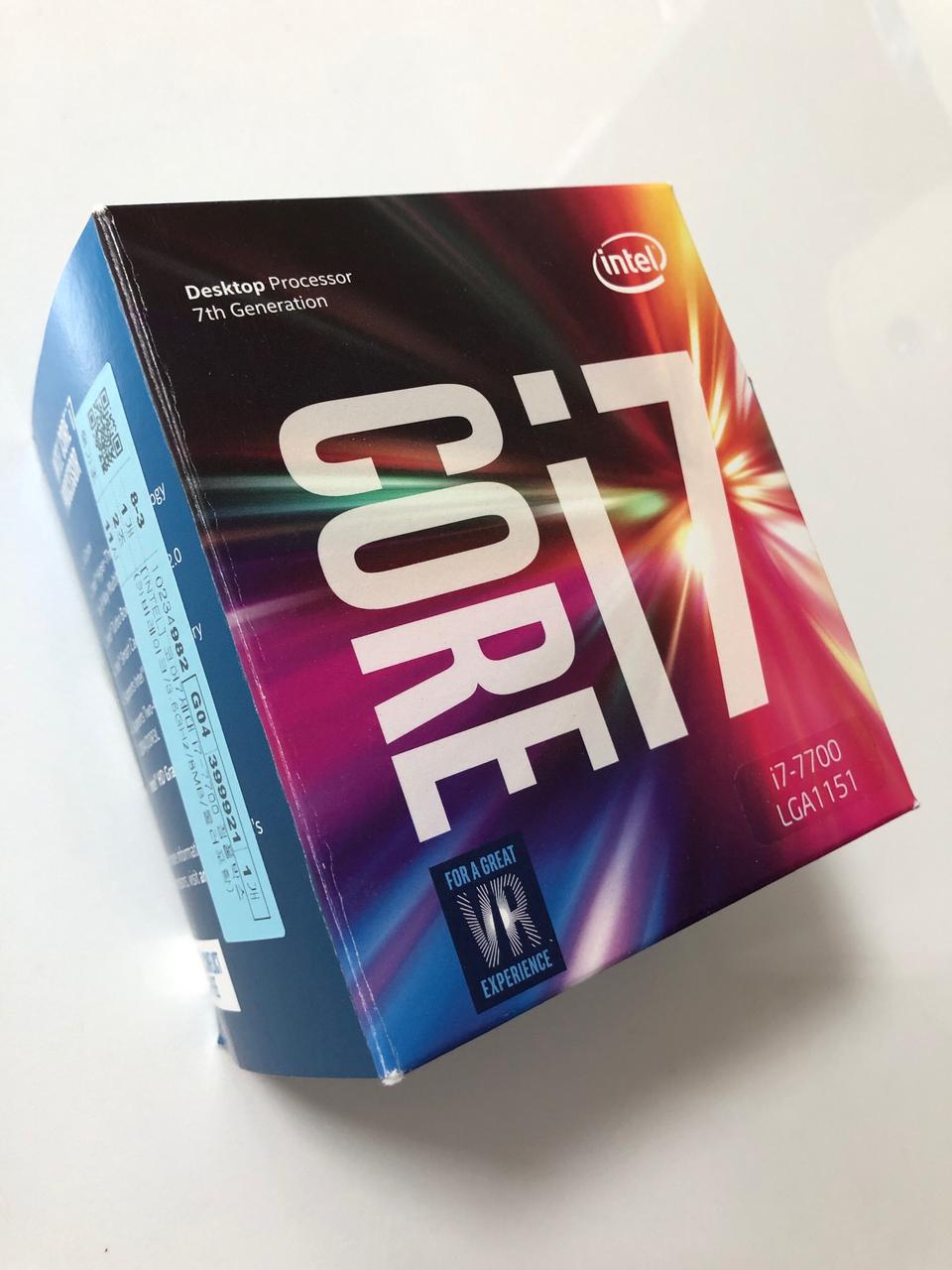 인텔 7세대 CPU i7-7700 카비레이크