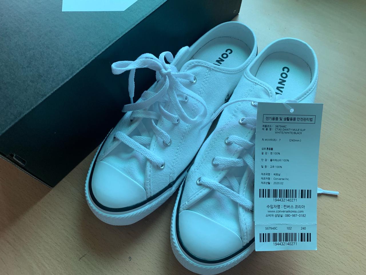 컨버스 척테일러 올스타 데인티 뮬 240 새상품