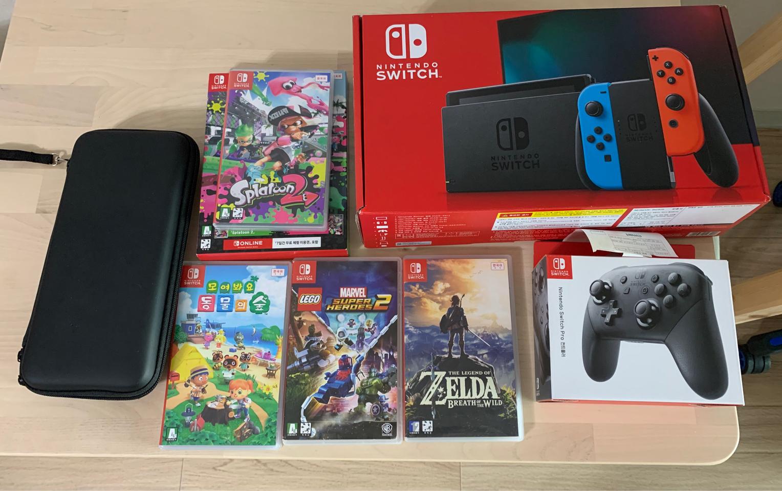 닌텐도 스위치 신형 및 타이틀 프로콘 판매