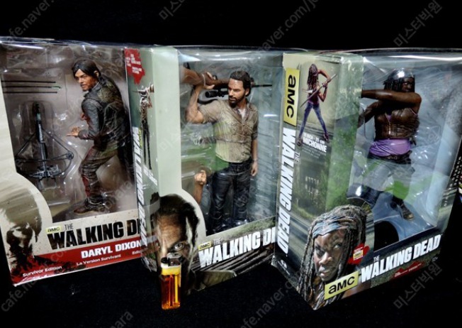 amc 워킹데드 피규어(4종)