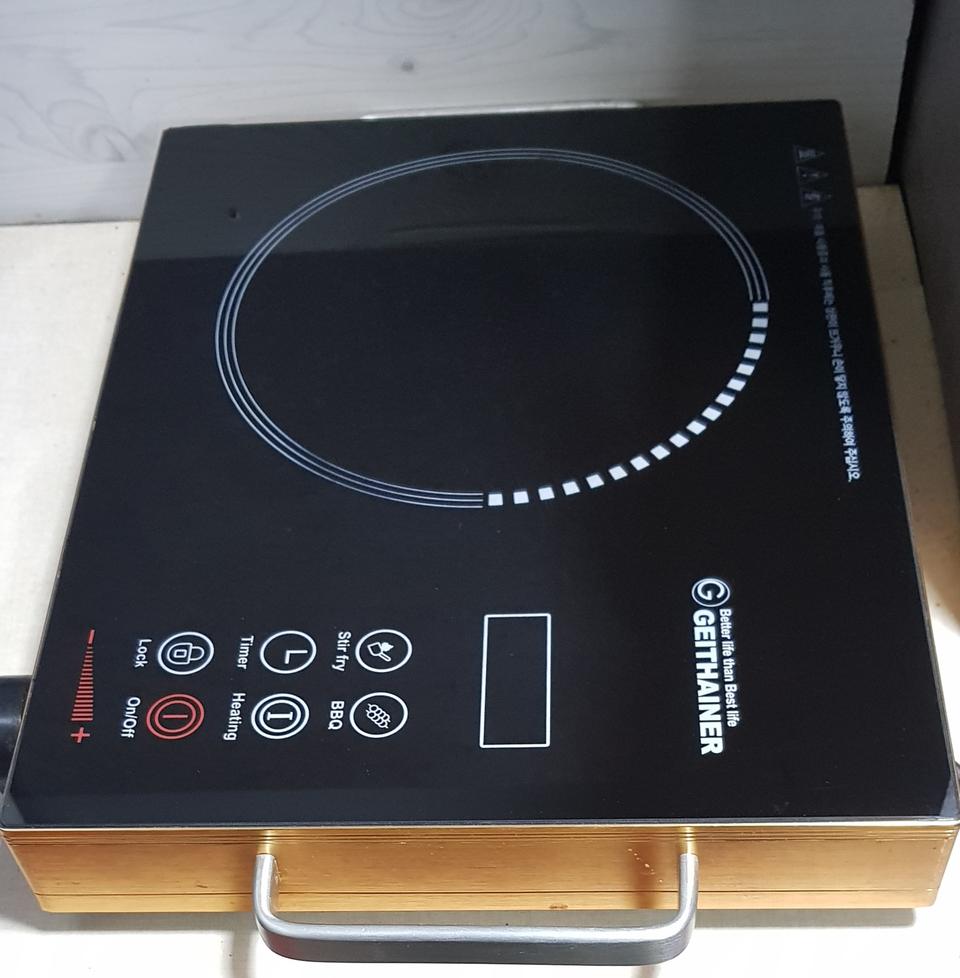 ●급처.새상품 박스없음●가이타이너 전기레인지 골드라인