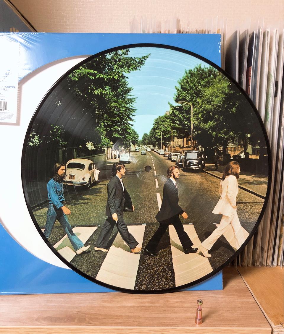 비틀즈 애비로드 픽쳐디스크 LP