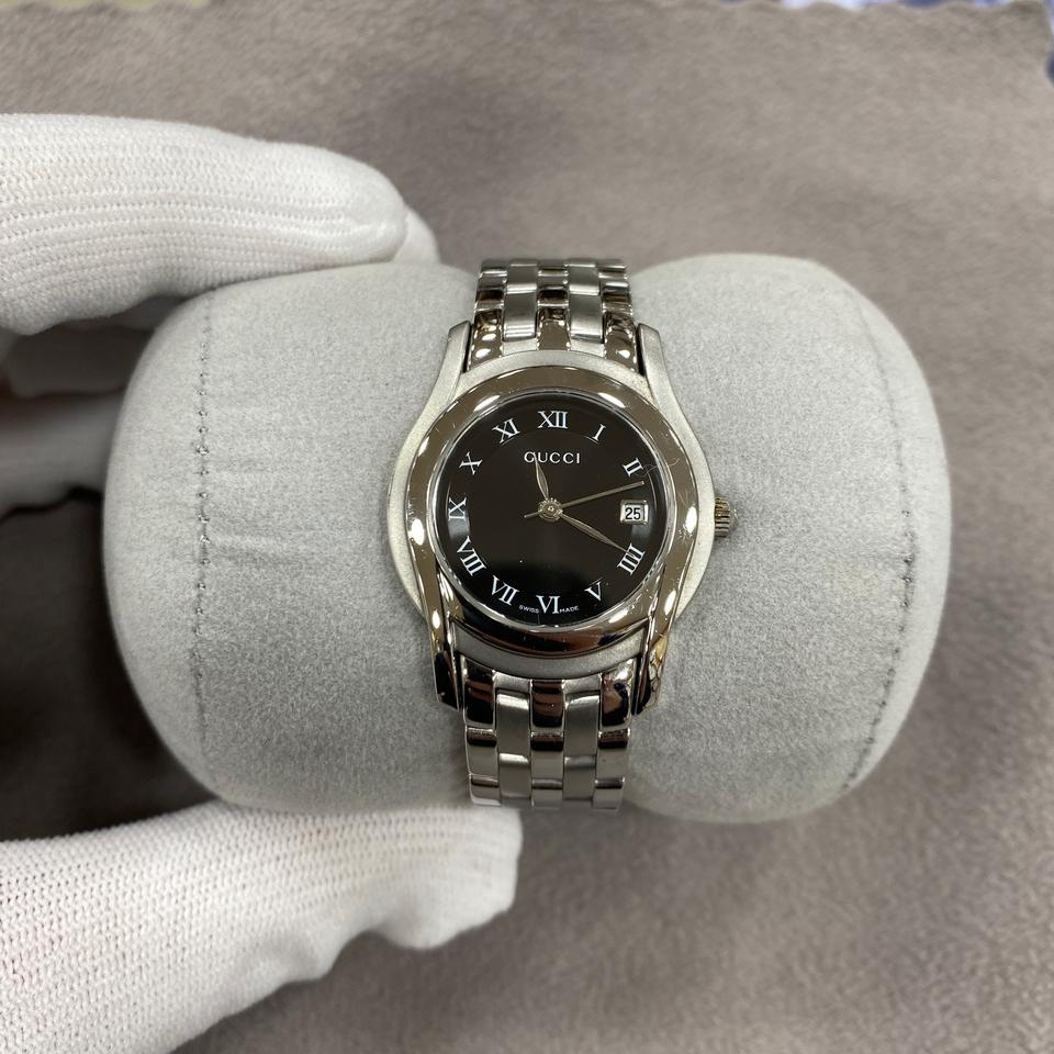 구찌 5500L 여성 메탈시계