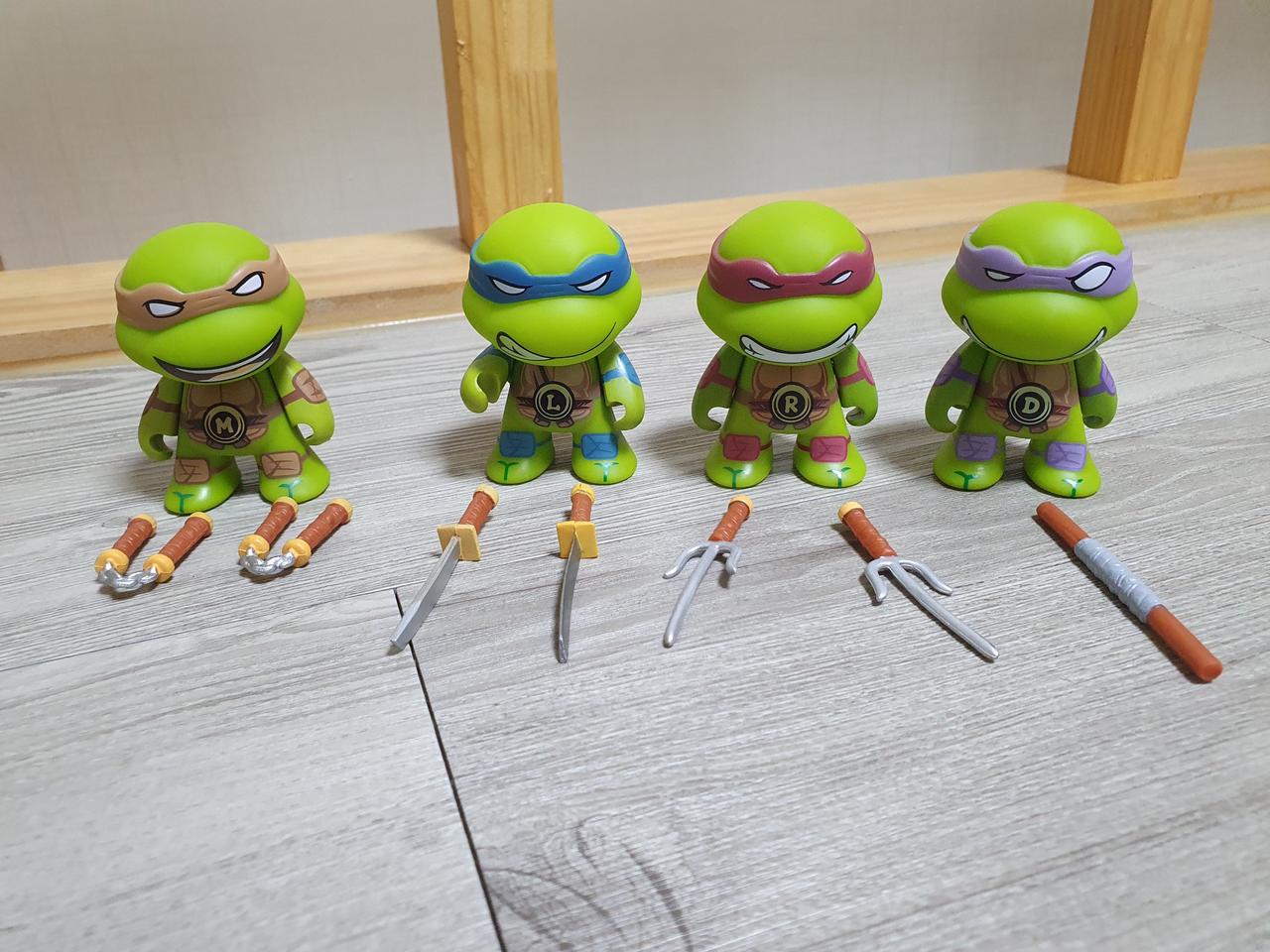 거북이 피규어 (4ea)