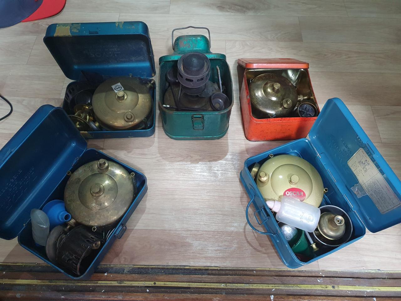 캠핑용 석유버너 5점