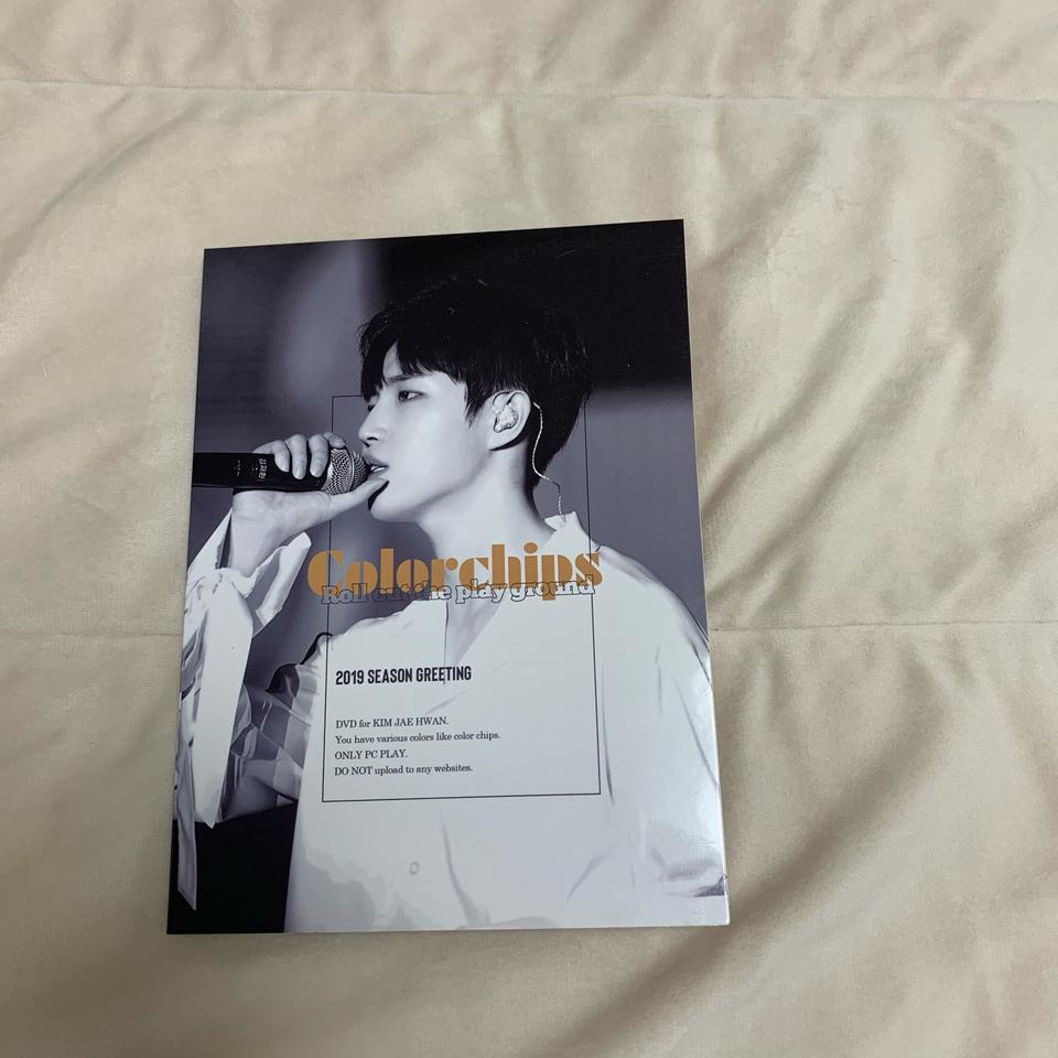 워너원 김재환 2019 시즌 그리팅 COLOR CHIPS CD