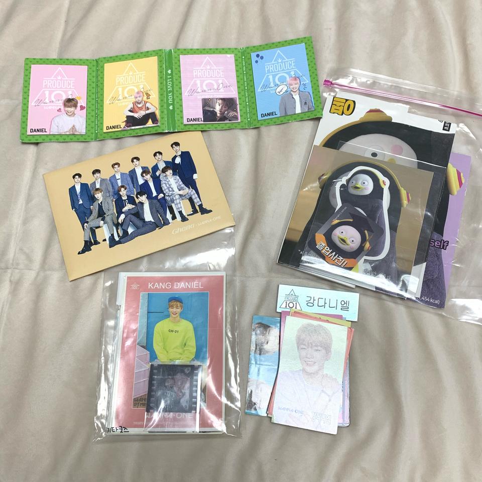 워너원 포토카드, 스티커 등 기타 굿즈 모음 + 펭수